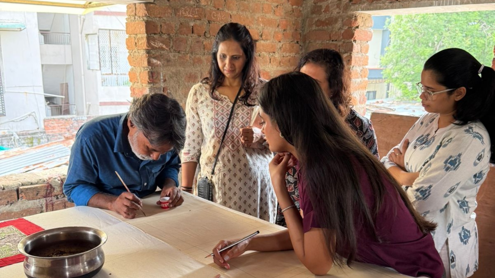Born from Exclusion: The Ahmedabad Community Preserving the Sacred 'Mata ni Pachhedi' Art