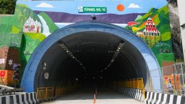 Himachal tunnel