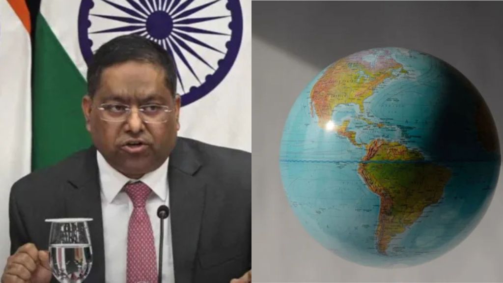 India UN world map