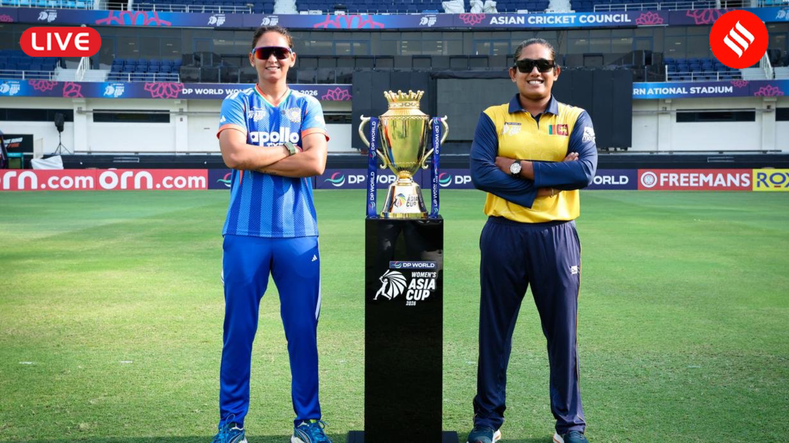 India Women vs Sri Lanka Women Final Live Score: INDW look for 8th title vs SLW in Dubai