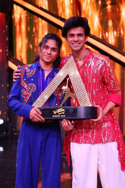 India's Best Dancer winner Ritesh Pal and Pratik Utekar