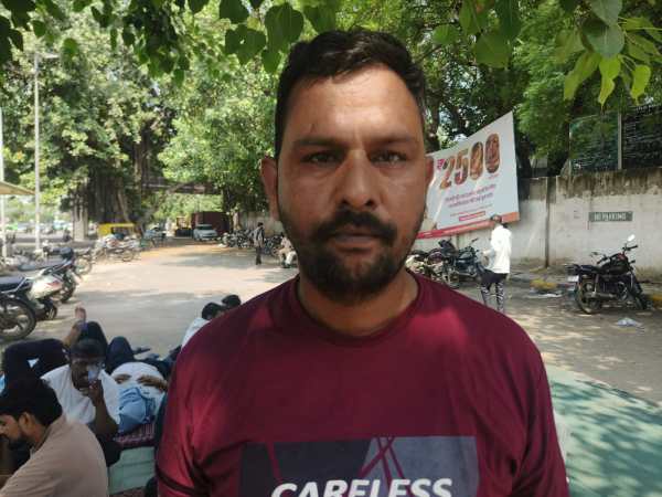 At the Wazirpur bus depot, Joginder Singh, 36, said the stagnant wage has made raising his family a challenge