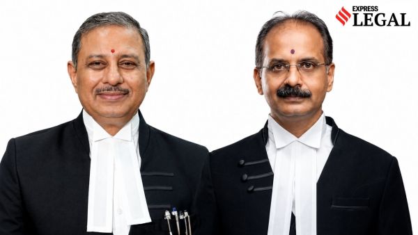 Justices D K Singh and H Shanthi Bhushan Karnataka High Court
