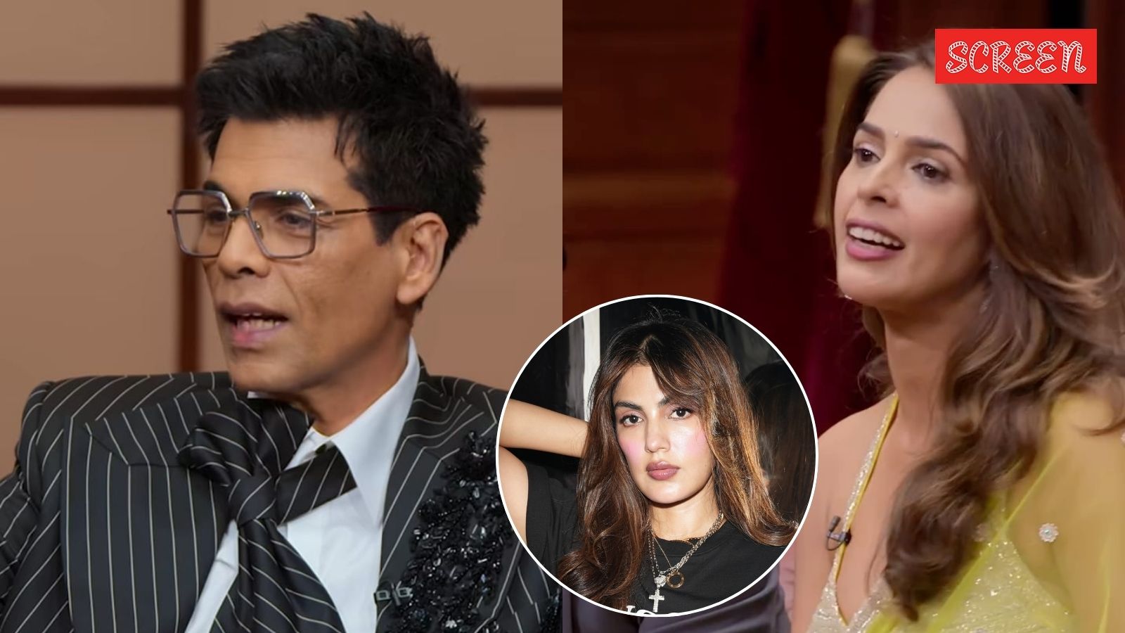 Karan Johar supports Rhea Chakraborty, calls out Mallika Sherawat’s comment on jail term