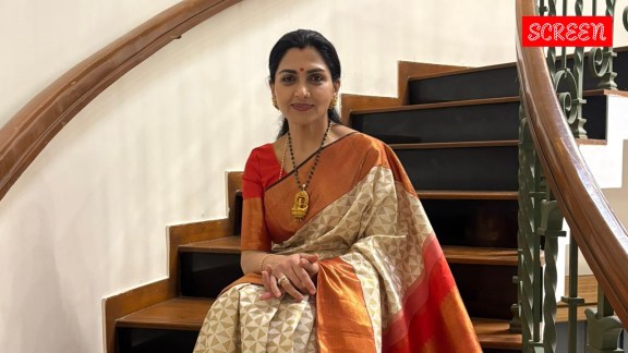 Actress and politician Khushbu Sundar