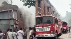 Kolkata chemical store fire
