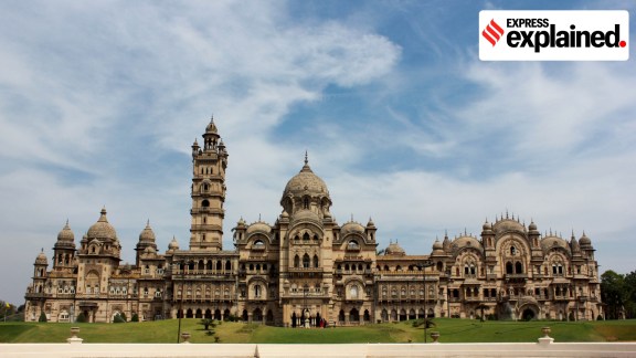The grand Lukshmi Vilas Palace in Vadodara. Wikimedia Commons