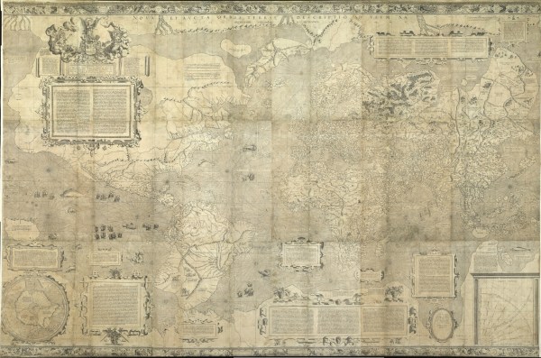 The 1569 Mercator map of the world (Wikipedia)