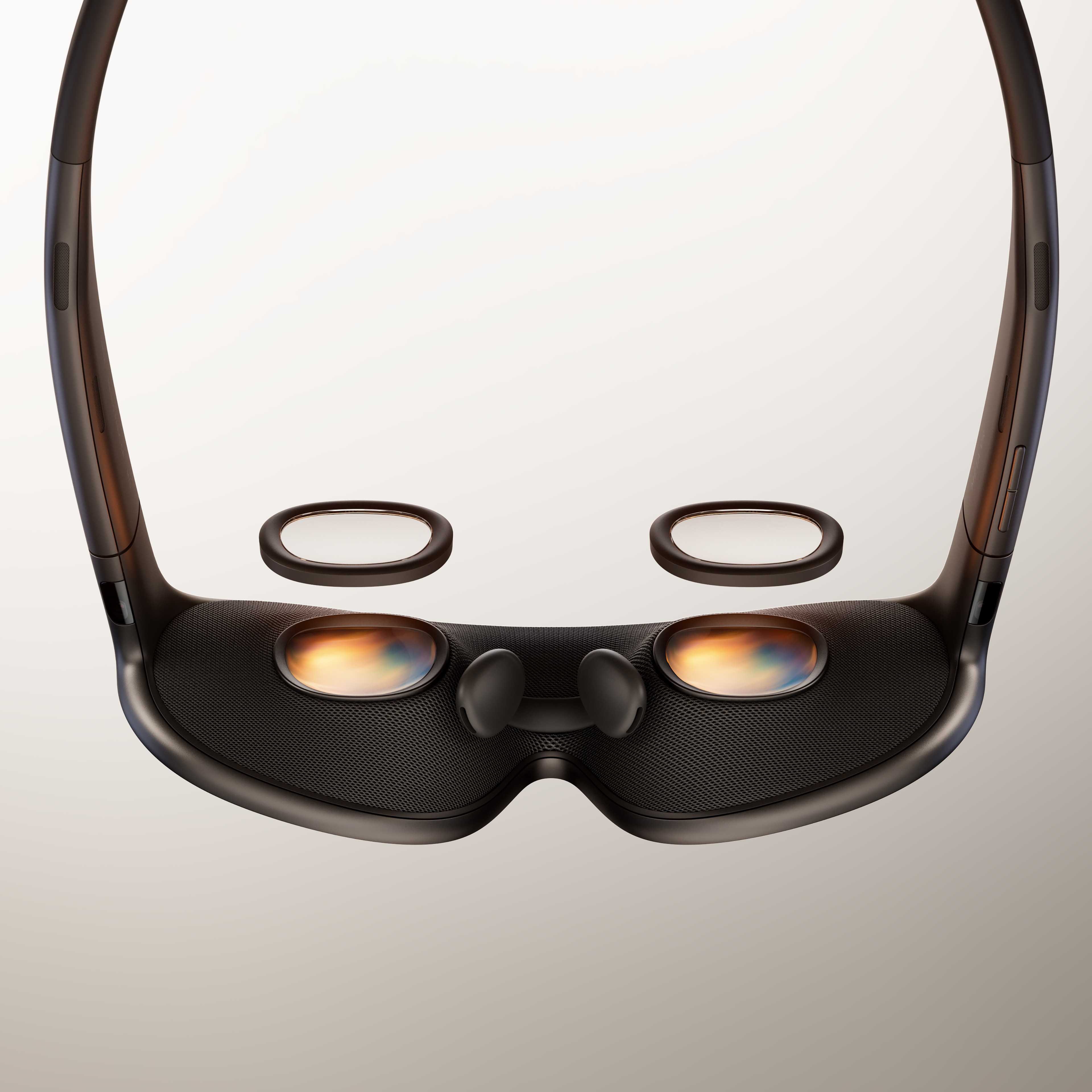Meta VR Glasses feature a glasses-like design with built-in displays, sensors and audio components.