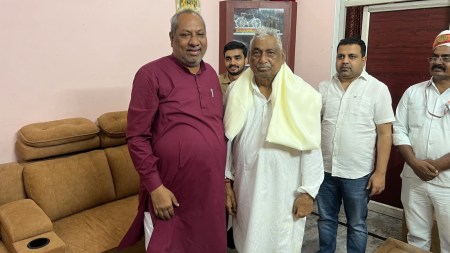 Days after his protest in Gonda, Minister Nishad meets LoP: ‘Courtesy call’
