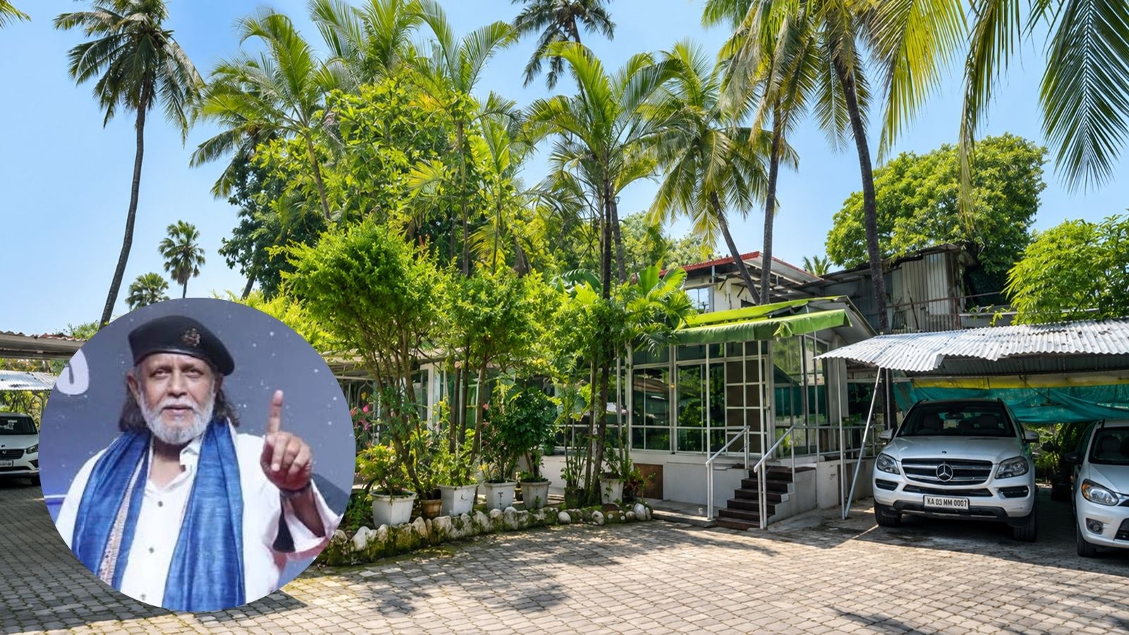 Inside Mithun Chakraborty’s 1.5-acre Madh Island estate: 22 pets, separate cottages and a Yellow Beetle