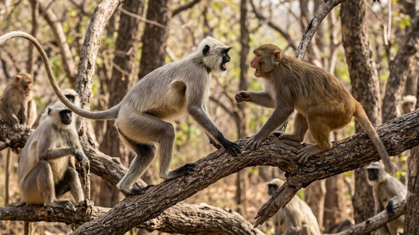 Monkey vs langur: How to spot the difference – national Monkey vs langur: How to spot the difference – national