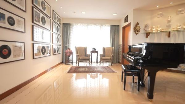 Adnan Sami's Mumbai house tour.