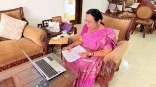 Neelam Gorhe was not present at the bungalow when the incident took place. (Image: @neelamgorhe/File)