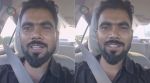Noida man tired driver on back seat