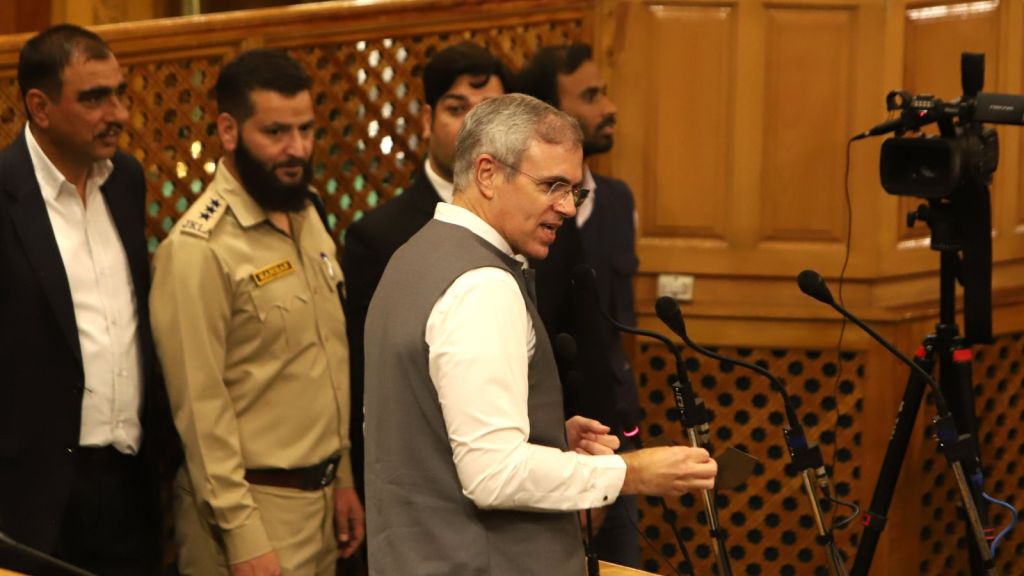CM Omar moved a resolution seeking a hike in the salary of the legislators.