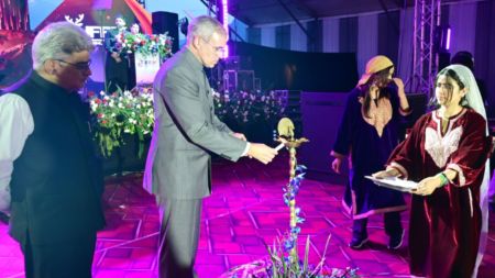 J&K CM inaugurated the 1st International Film Festival of Jammu & Kashmir in Srinagar