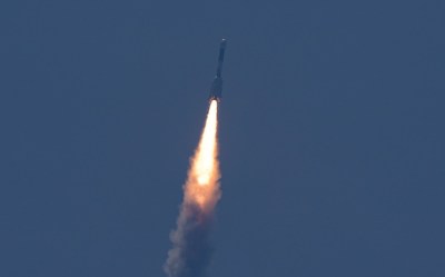The GSLV-F17 rocket deposited the EOS-05 satellite in a transfer orbit, at an altitude of more than 190 km from Earth, about 18 minutes after the launch.