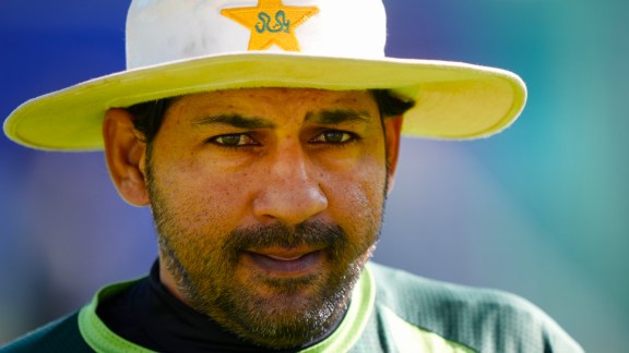 File image of Pakistan's head coach Sarfaraz Ahmed during a nets session in London, England ahead of the second Test Cricket Match between England and Pakistan. (PA via AP)