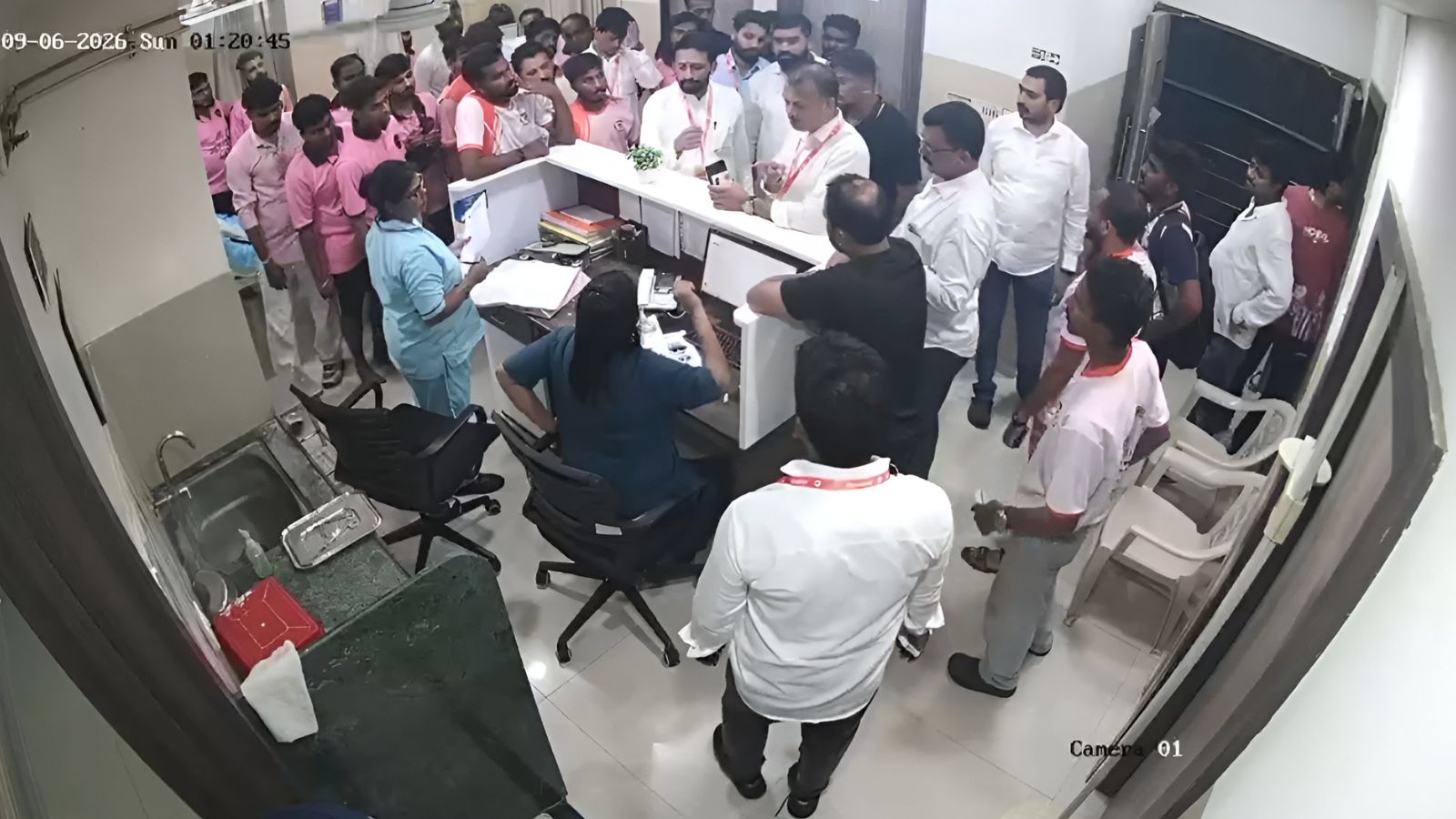 Sena men attack Palghar hospital staff over Dahi Handi accident victim’s treatment