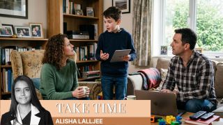 Parenting expert says parents can disagree while presenting a reasonably consistent approach to their children.