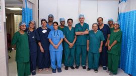 Doctors guided a specialised catheter into the left atrium and positioned it around the areas where these abnormal signals were originating.