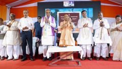 ‘Broad gauge, electrified’: Yogi, Vaishnaw inaugurate upgraded Nepalganj Road-Bahraich rail section