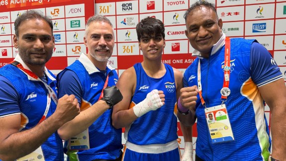 Priya Ghanghas, the Commonwealth Games champion, next meets China's Chengyu Yang in the semi-finals. (Special Arrangement)