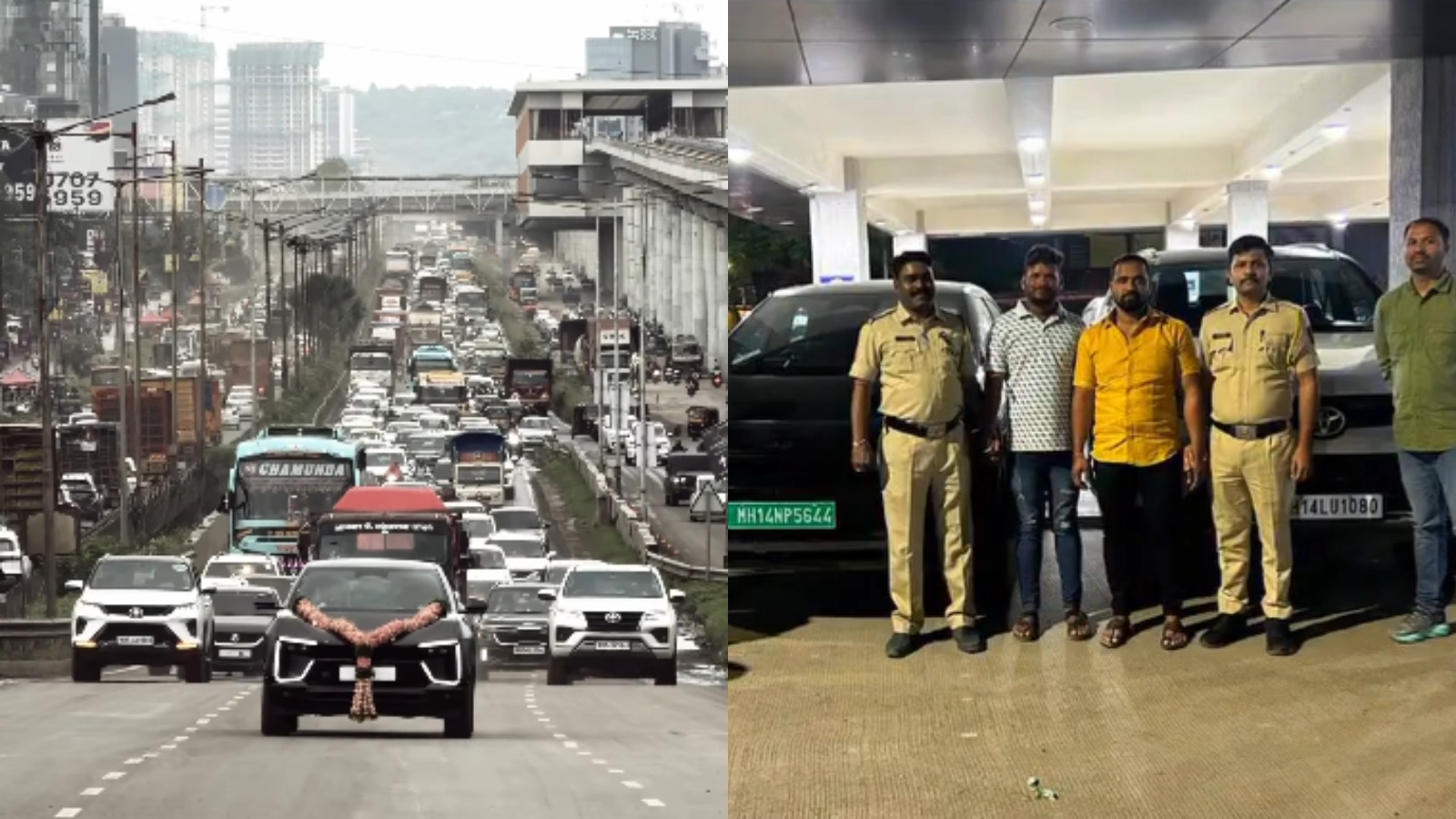 पुणे: सोशल मीडिया रील्स के लिए हाईवे पर स्टंट करने वाले युवकों पर पुलिस का शिकंजा