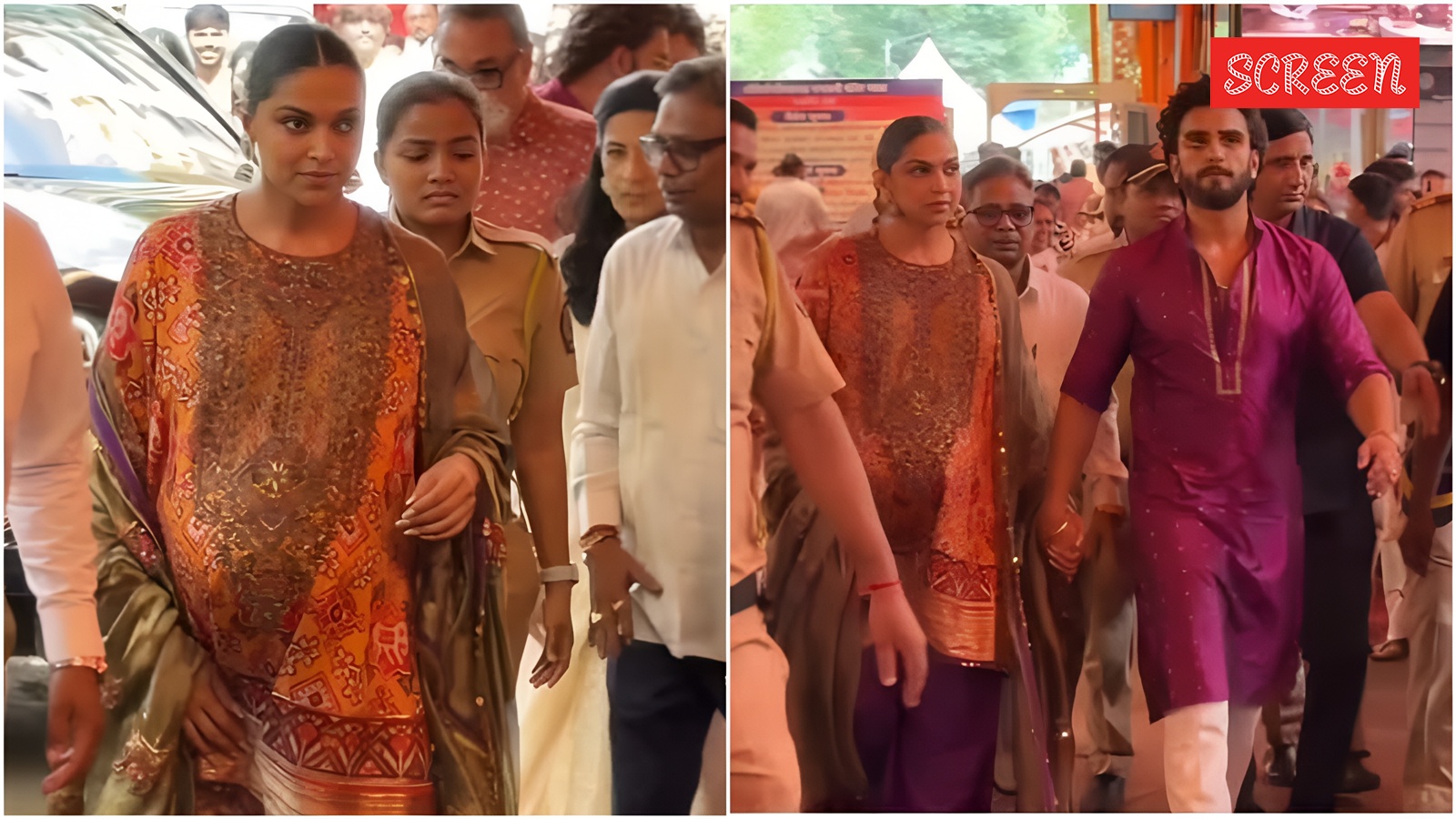 Parents-to-be Deepika Padukone-Ranveer Singh visit Siddhivinayak temple, watch videos