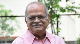 File photo of Congress leader Ratnakar Mahajan.