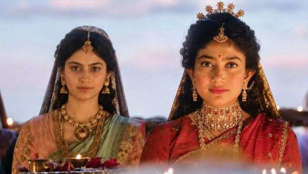 Riya Kapoor as Mandvi (left)
