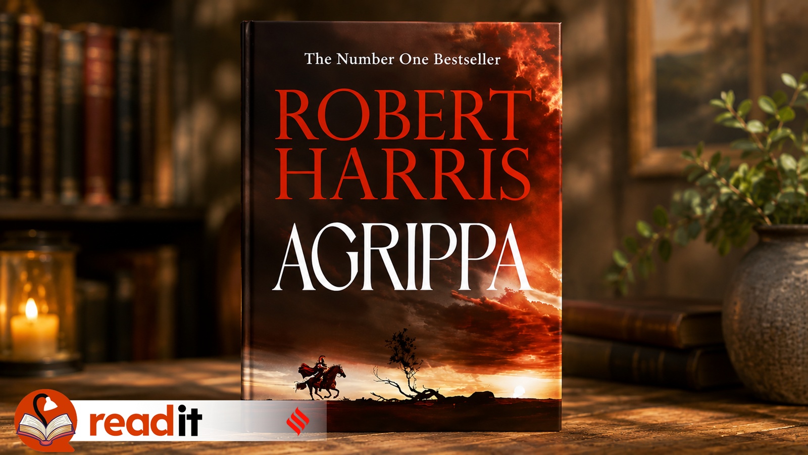 Robert Harris’s Agrippa: A fascinating but not gripping read