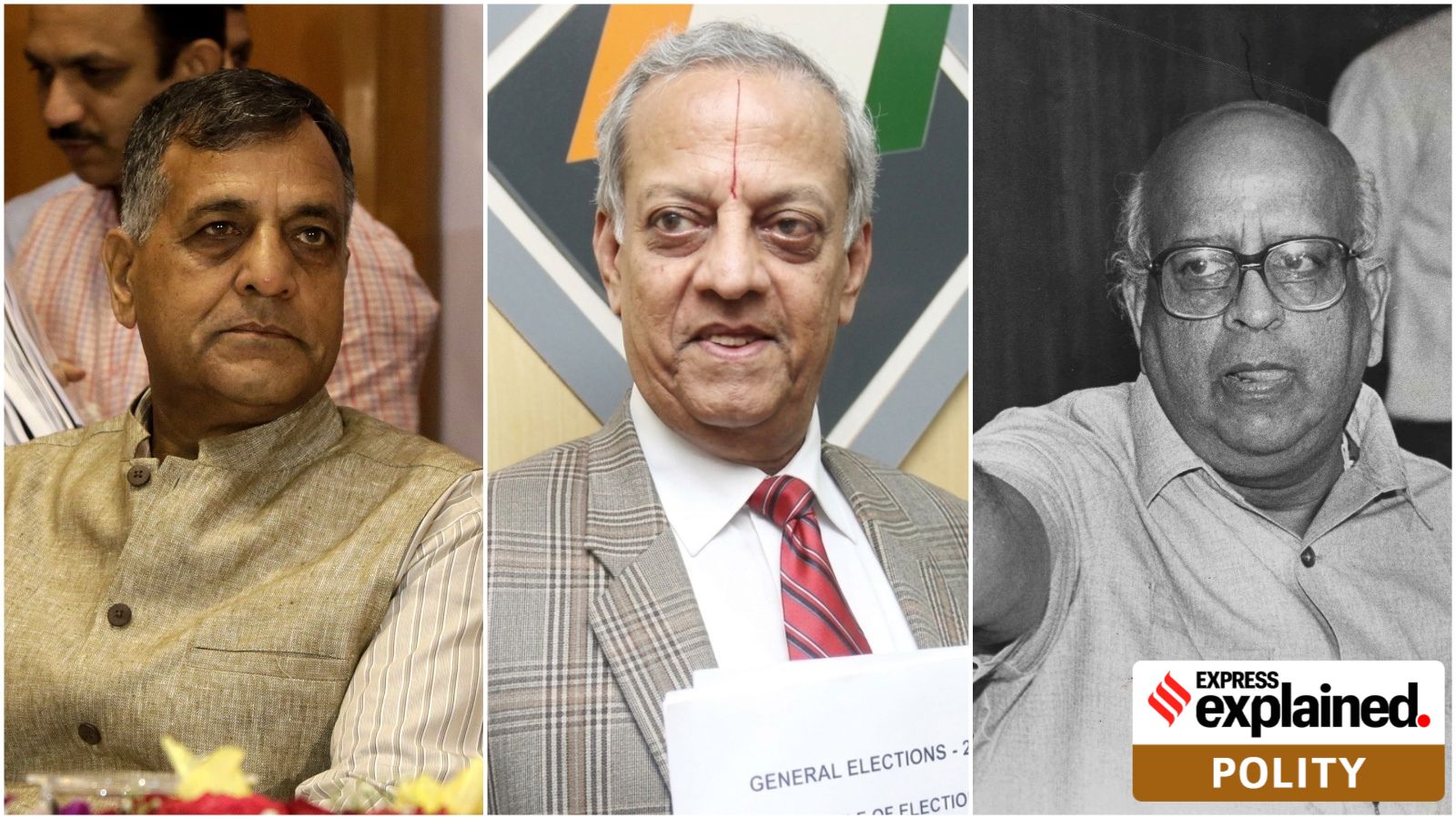 T N Seshan, N Gopalaswami, Ashok Lavasa: When Election Commission members differed - The Indian Express