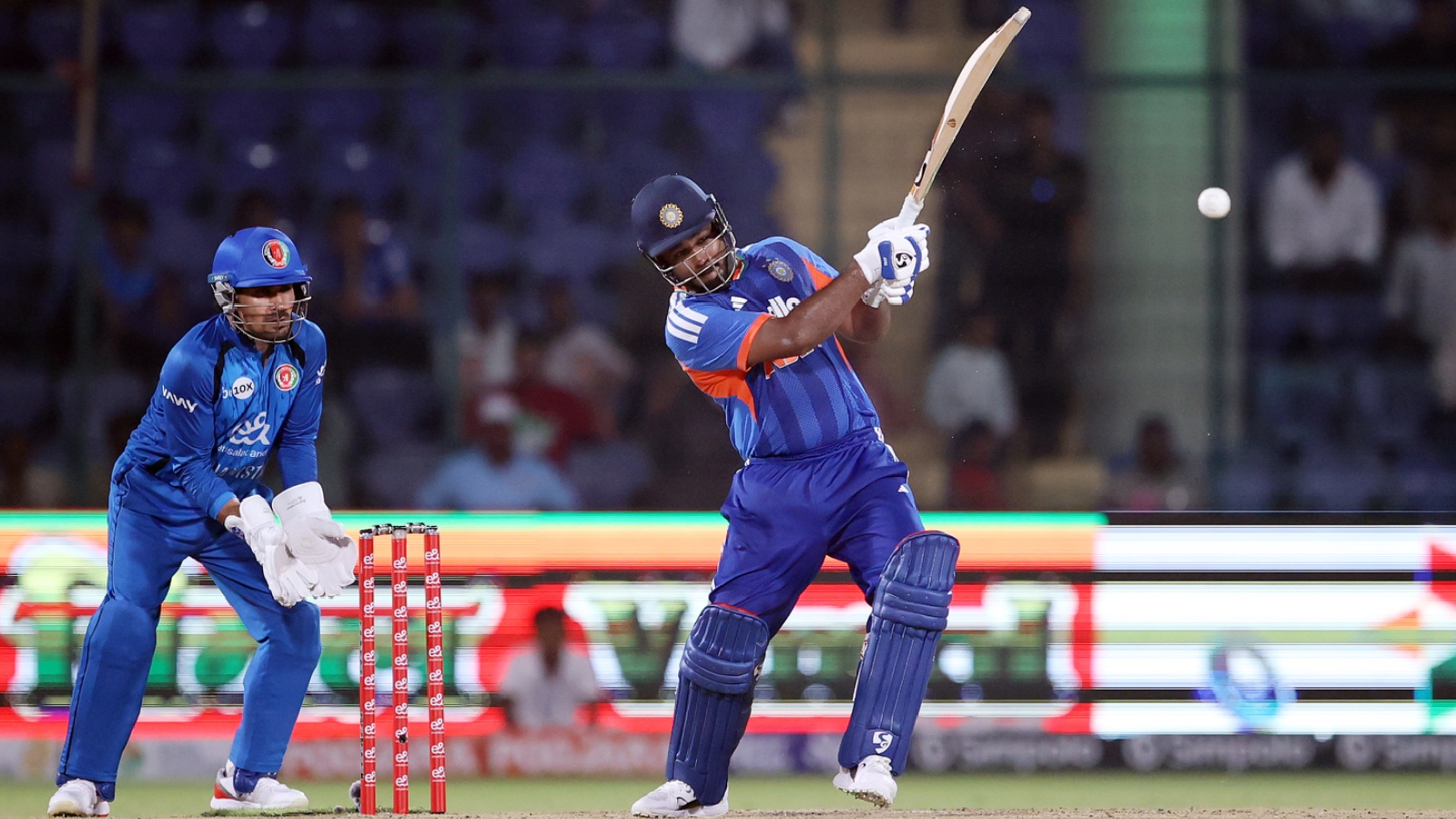 Samson slams 57 as India defeat Afghanistan, seal series with a match to spare