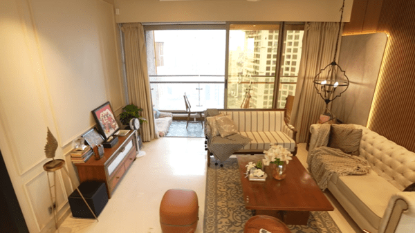 Krystle D'Souza's living room