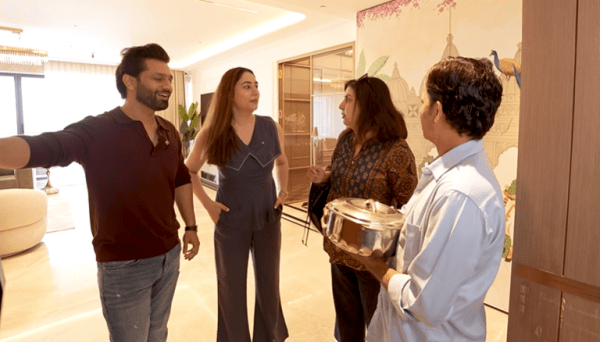 Inside Rahul Vaidya-Disha Parmar's house
