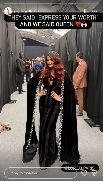 Aishwarya Rai Bachchan Paris Fashion Week