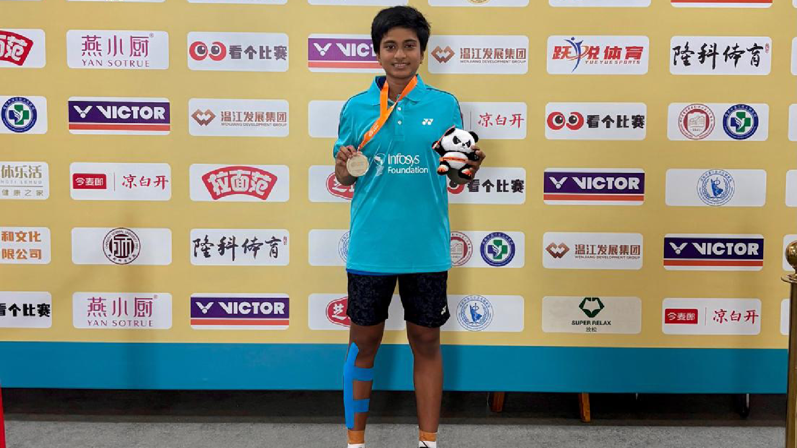 What made it a double gain for India was her opponent in the 15-10, 11-15, 15-12 win, academy-mate from Bengaluru, Shaina Manimuthu, also aged 15. (BAI)