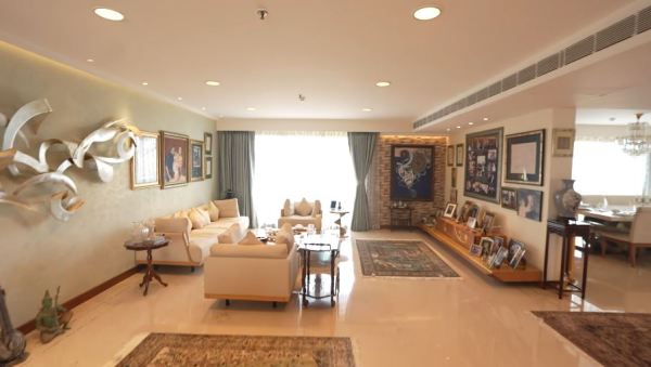 Adnan Sami's Mumbai house tour.