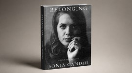 Sonia Gandhi's memoir, Belonging: A Journey of Love. (Source: AP/Generated using AI)