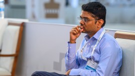 Srinath Narayanan has been the backbone of Indian chess, working in silence. (Michal Walusza/FIDE)