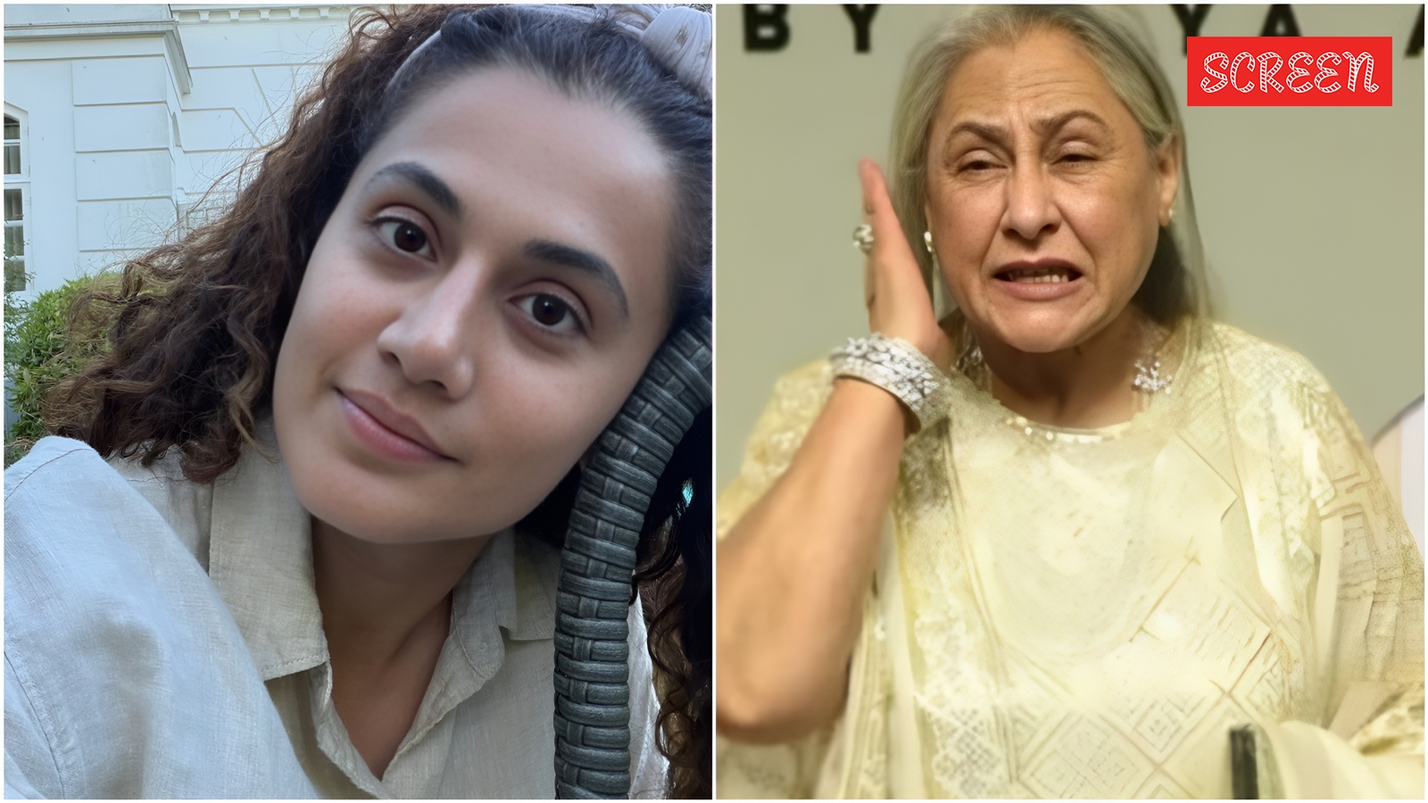तापसी पन्नू ने जया बच्चन के साथ अपनी तुलना को बताया 'कॉम्प्लिमेंट', पपराज़ी के व्यवहार पर उठाए सवाल