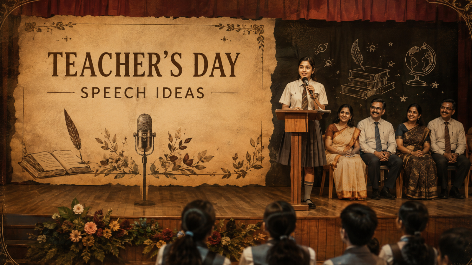 शिक्षक दिवस 2026: एक प्रभावशाली भाषण तैयार करने के लिए रचनात्मक विषय और टिप्स