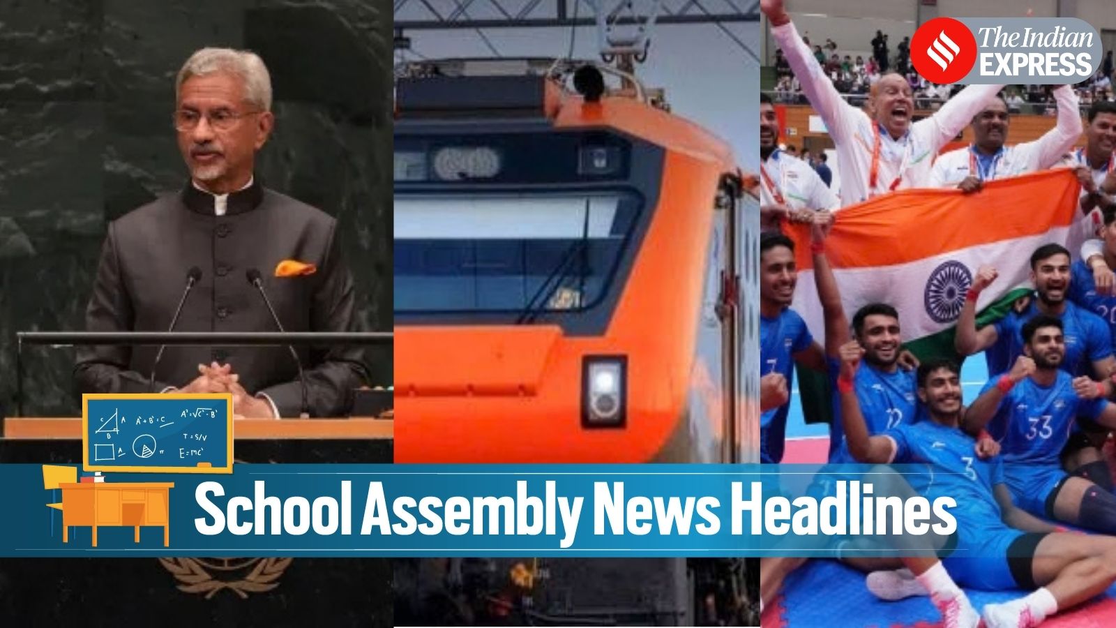 Today News Headlines for School Assembly, September 28, 2026: 3-day bank strike from September 28