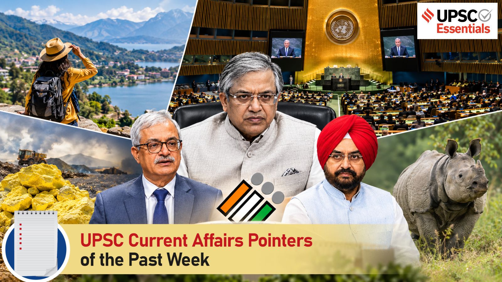 Top 20 UPSC Current Affairs Pointers of the past week | September 21 to 27, 2026