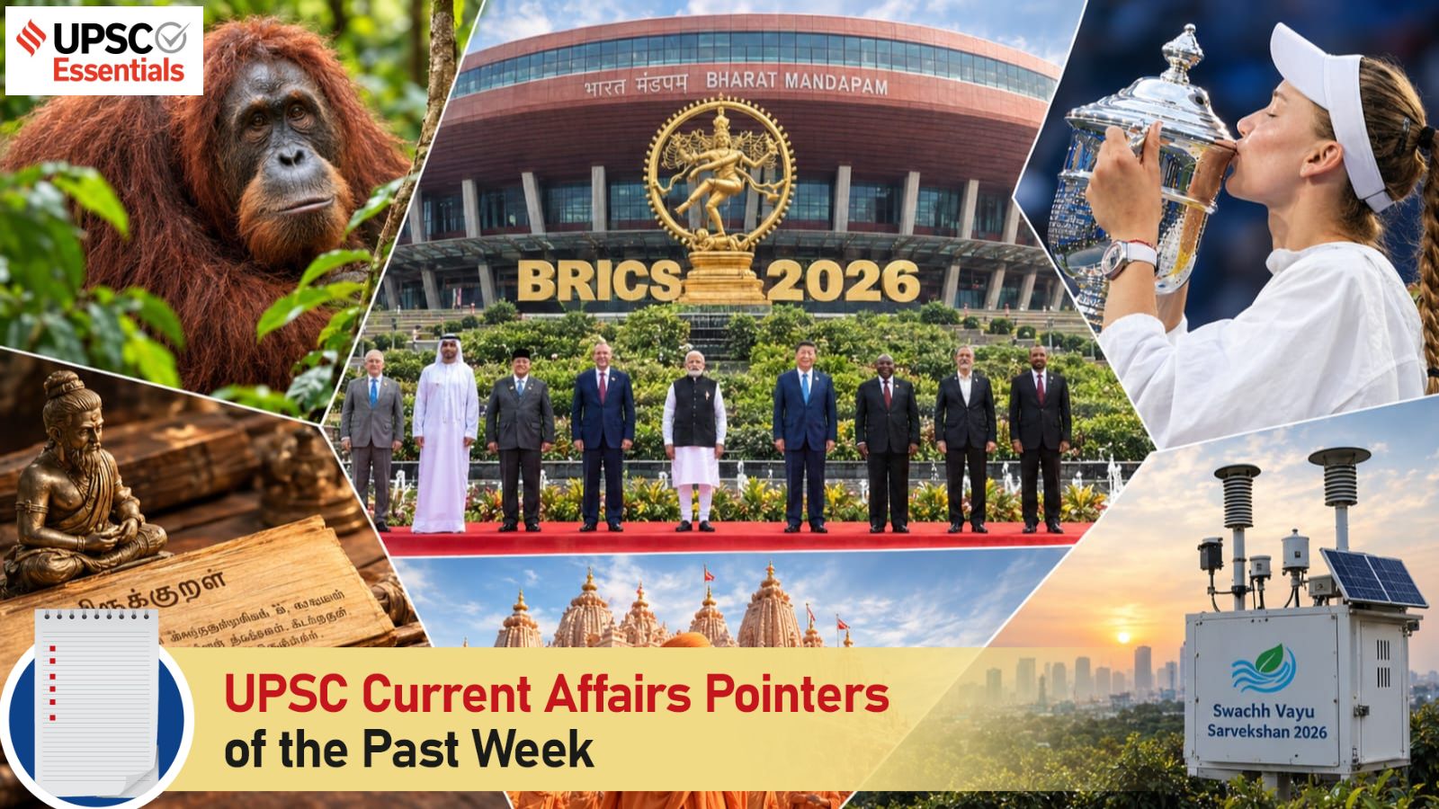 Top 20 UPSC Current Affairs Pointers of the past week | September 7 to 13, 2026