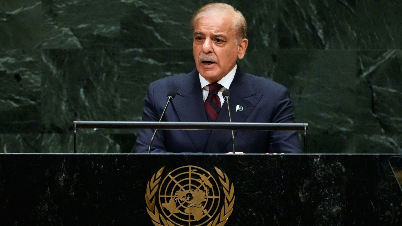 Shehbaz Sharif Warns India of 'Act of War' Over Indus Waters at UNGA