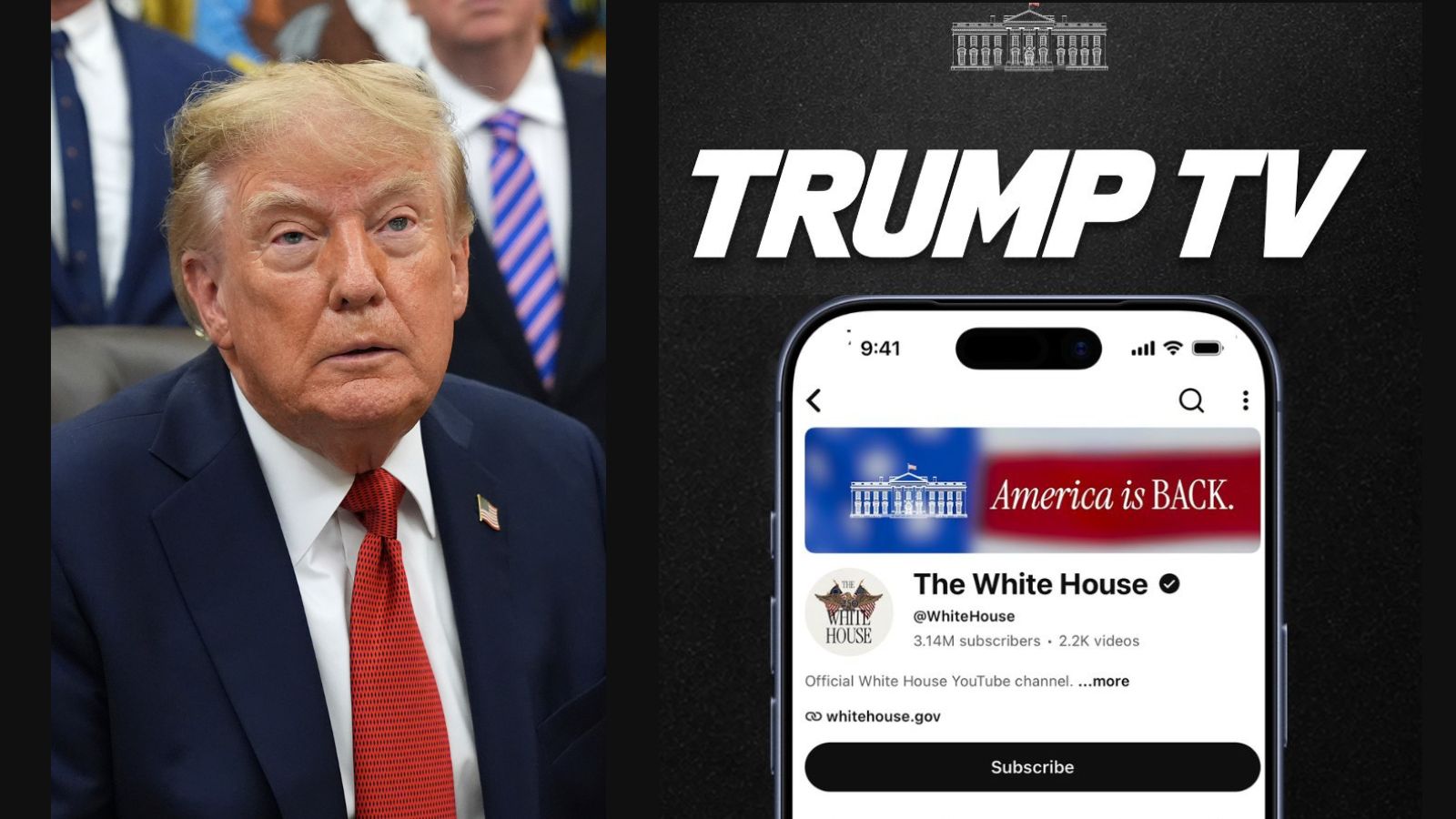 White House launches ‘Trump TV’ amid clash with CNN, Politico, MS NOW - The Indian Express