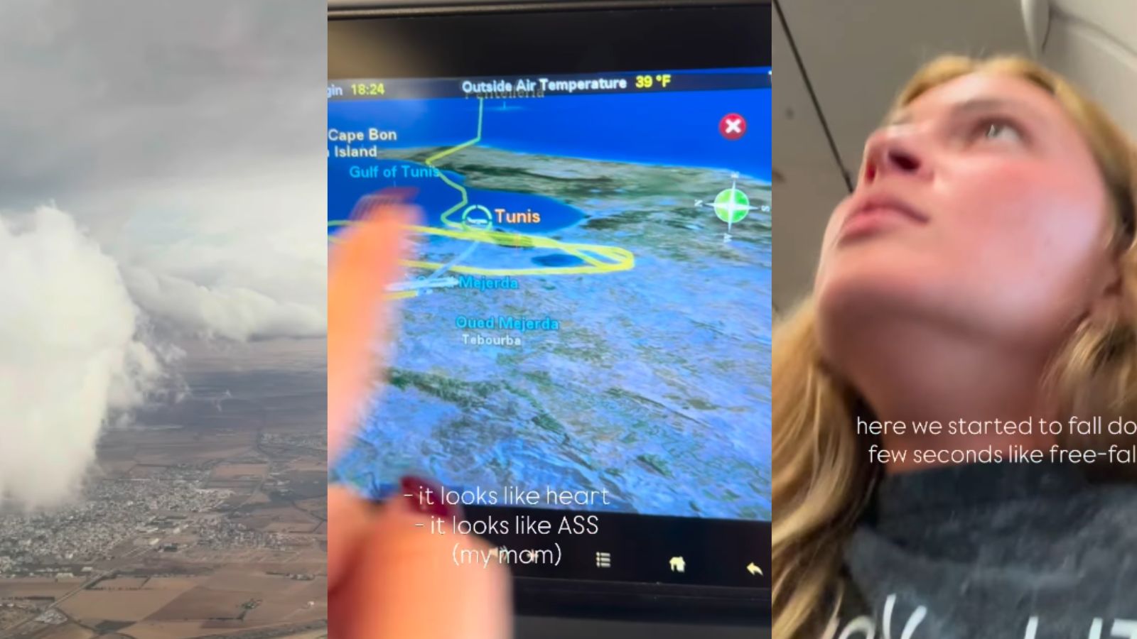 ‘We will die’: Panic erupts as Turkish Airlines flight plummets mid-storm over Tunisia